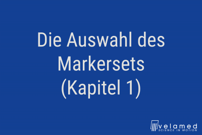 Auswahl des Markerset