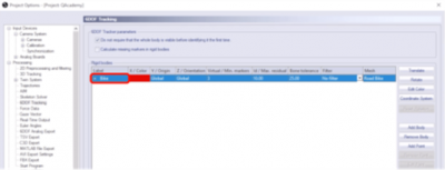 Überprüfung der Rigid Bodies Verbindung