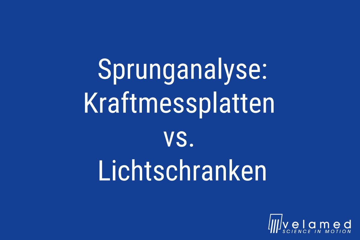 Sprunganalyse: Kraftmessplatte vs. Lichtschranken