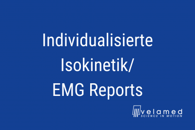 Individualisierte Isokinetik EMG Reports