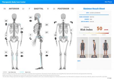 Moti Physio Body Analysis Result Sheet 1