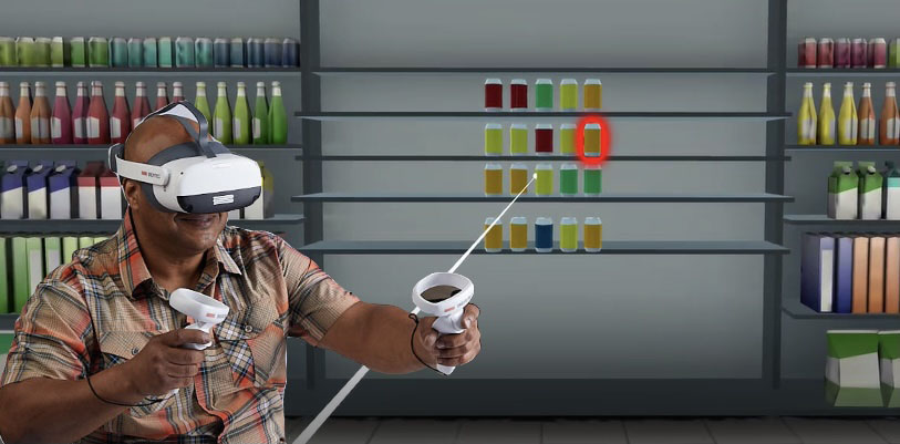 Head Mounted Display Grocery