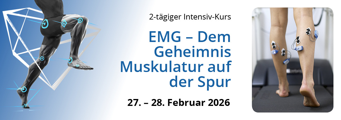 Seminar EMG – Dem Geheimnis Muskulatur auf der Spur